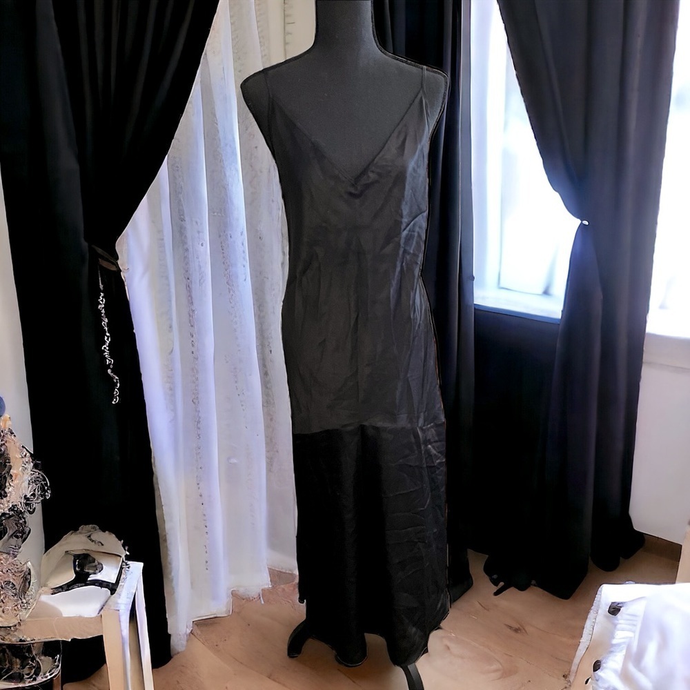 Victoria’s Secret Vintage Full-Length Satin Slip Dress